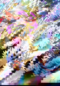 Megami "Isekai Tensei Nani ni Naritai desu ka" Ore "Yuusha no Rokkotsu de"